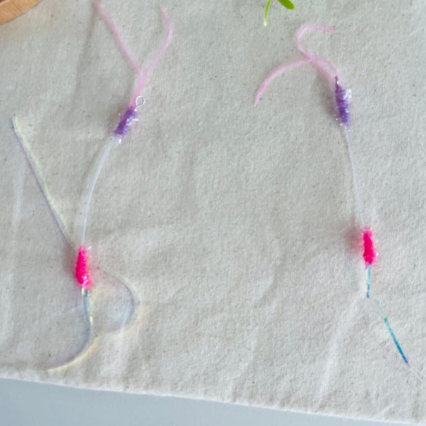 Mini Dancing Pink Squid Cat Teaser Refill Toy