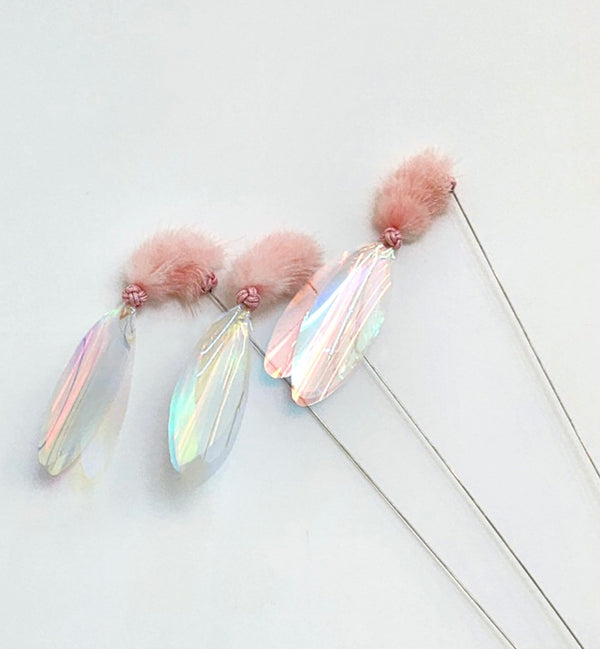 Catch the Tail Cat Teaser Wand Toy