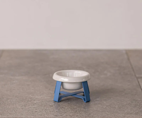 Food Stand Blue Grey