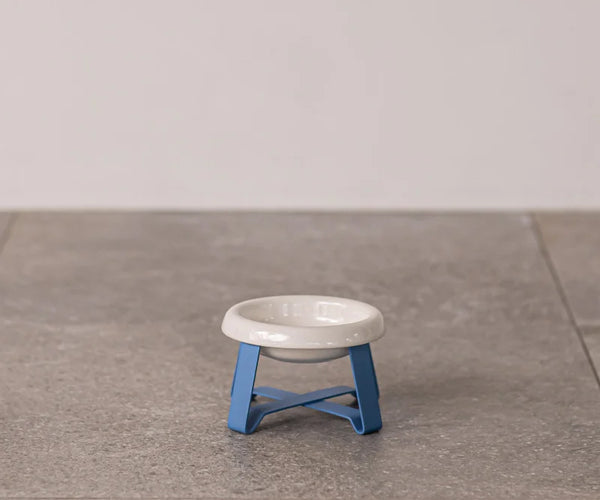 Food Stand Blue Grey