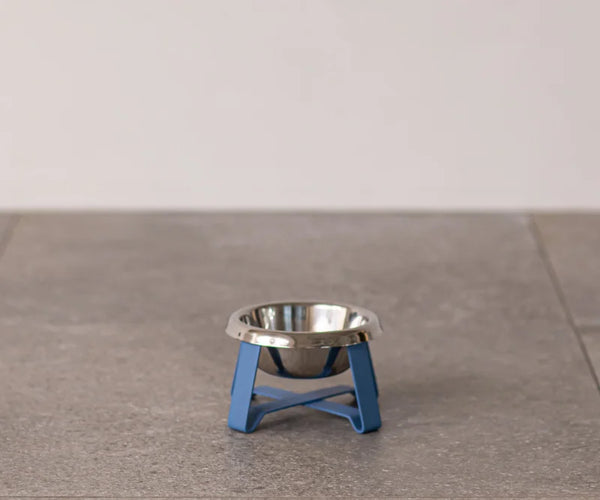 Food Stand Blue Grey