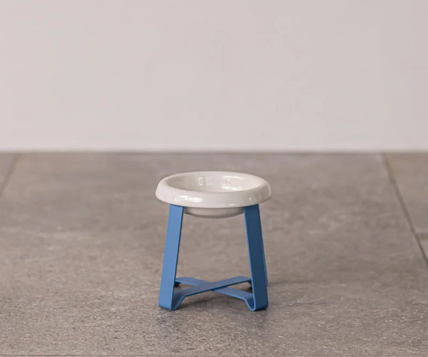 Food Stand Blue Grey