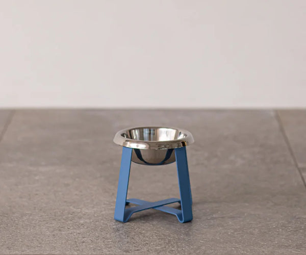 Food Stand Blue Grey