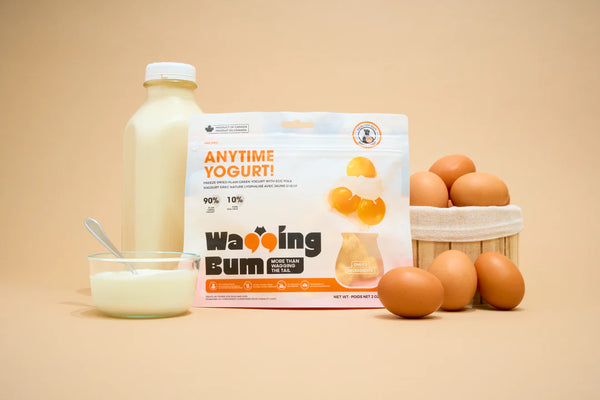 ANYTIME YOGURT! Freeze-dried Greek Yogurt with Egg Yolk