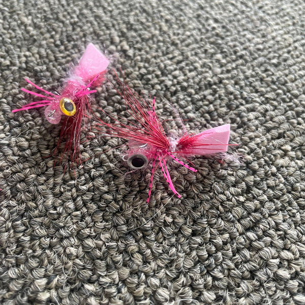 Mini Pink Stickleback Fish Cat Teaser Refill Toy
