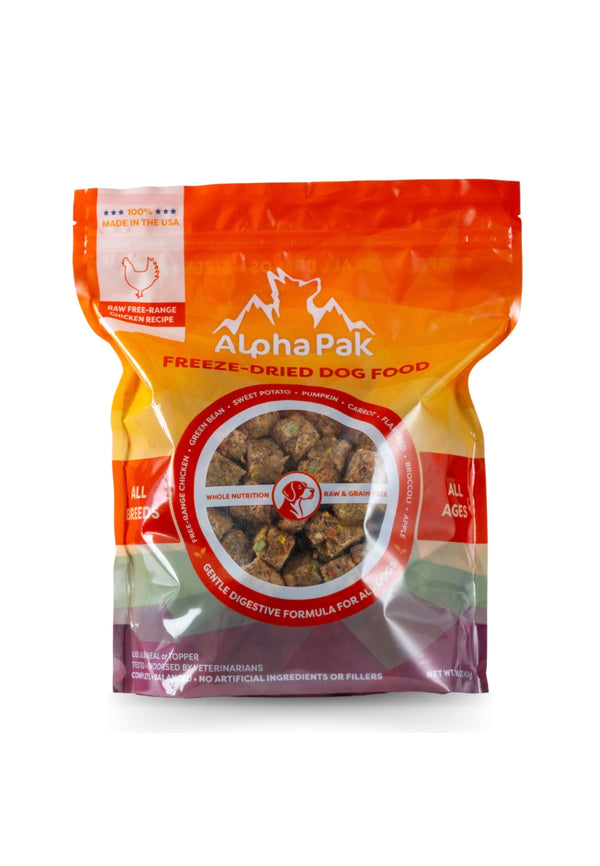 Freeze Dried Dog Food - Chicken Recipe