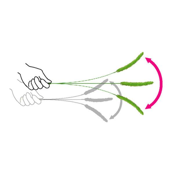 Faux Foxtail Grass Cat Toy