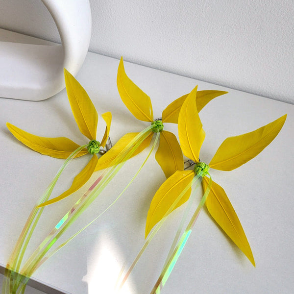 Forsythia Cat Teaser Wand Refill Toy (Rotating)