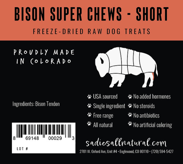 Bison Super Chews - Short