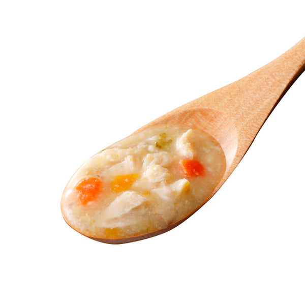 Nutritious Chicken With Vegetables Soup Retort