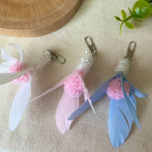 Spinning Mini Butterfly Hydrangea Cat Teaser Refill Toy