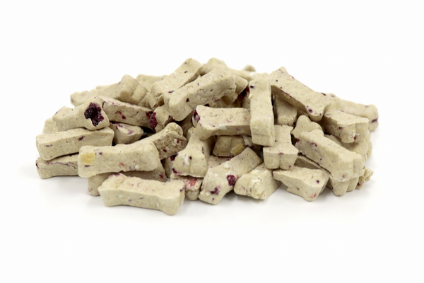 Bone-Shaped Dog Biscuits (Cranberry Cheese)