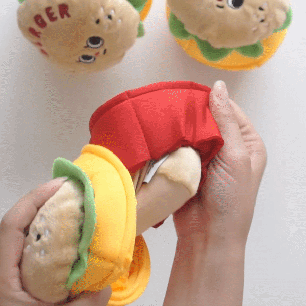 Hamburger Nose Work Toy