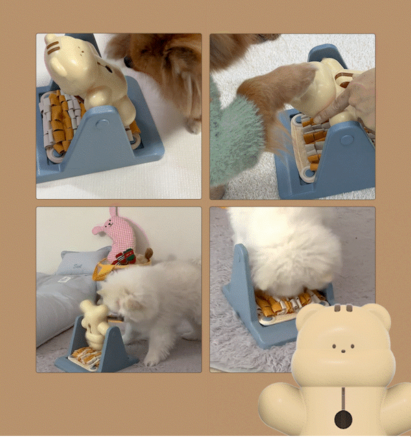 Spin & Snack Squirrel Toy