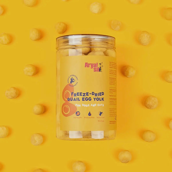 Freeze-Dried Quail Egg Yolk