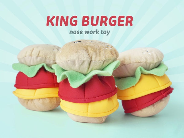 Hamburger Nose Work Toy