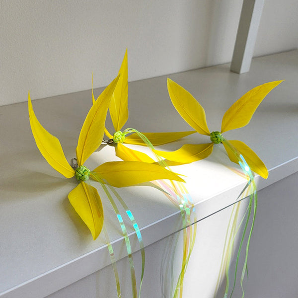 Forsythia Cat Teaser Wand Refill Toy (Rotating)