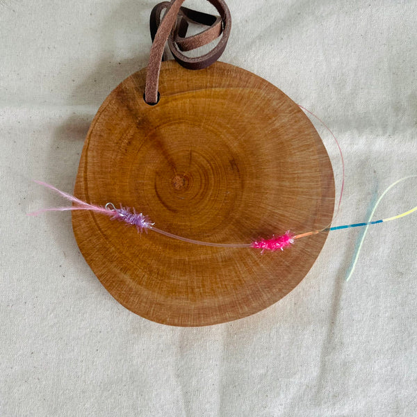 Mini Dancing Pink Squid Cat Teaser Refill Toy