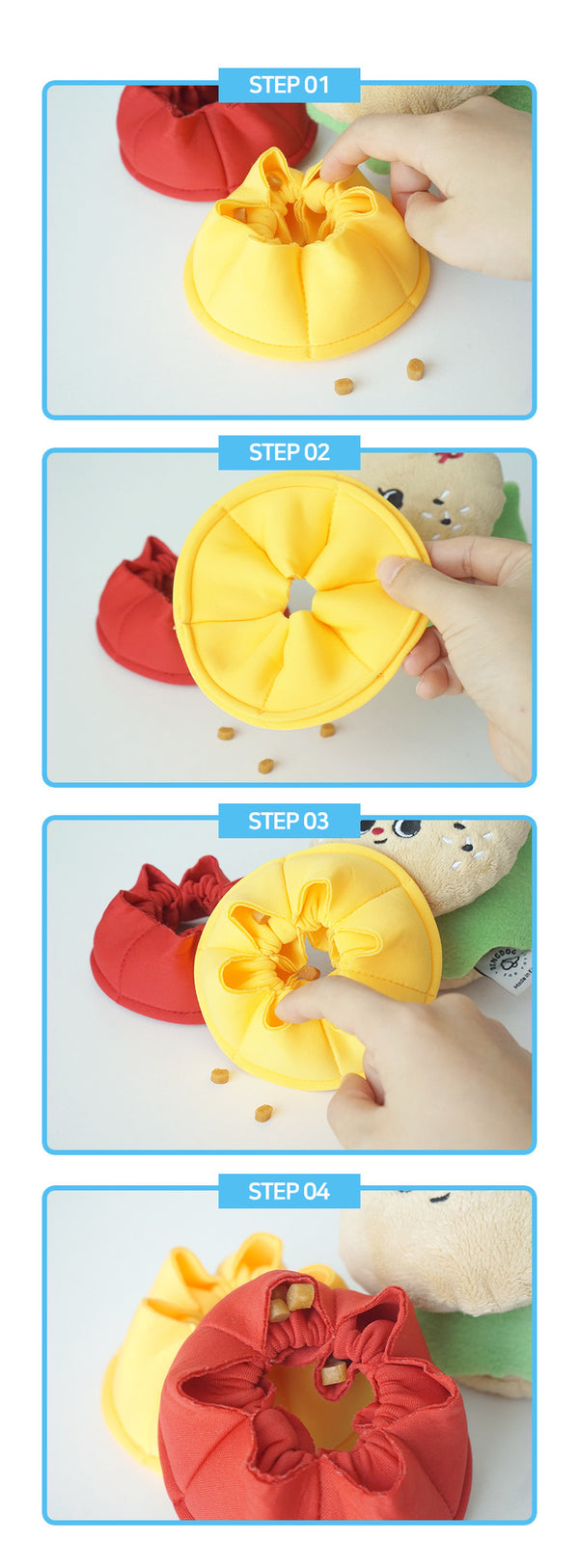 Hamburger Nose Work Toy