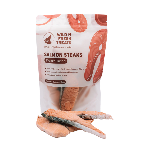 Freeze-Dried Salmon Steaks