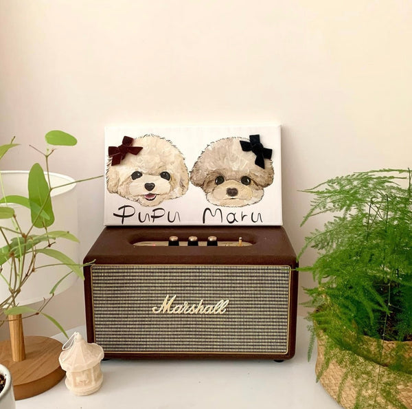 Custom Duo Pet Portrait
