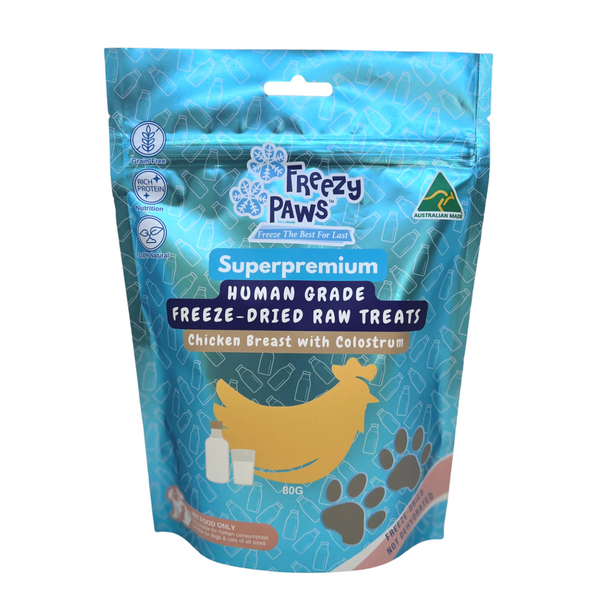 Freeze-Dried Chicken Breast with Colostrum