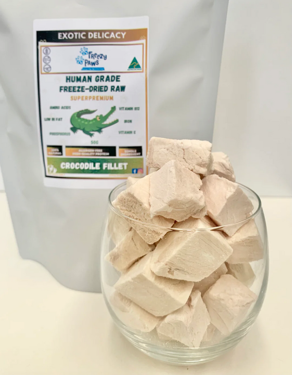 Freeze-Dried Crocodile Fillet