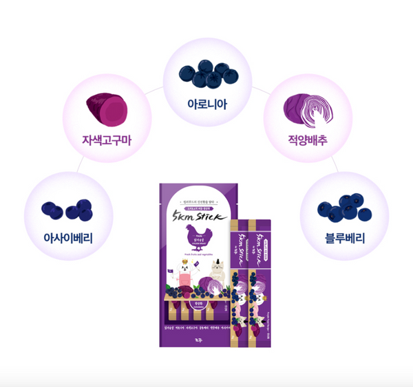 Chicken Breast With Purple Food Snack