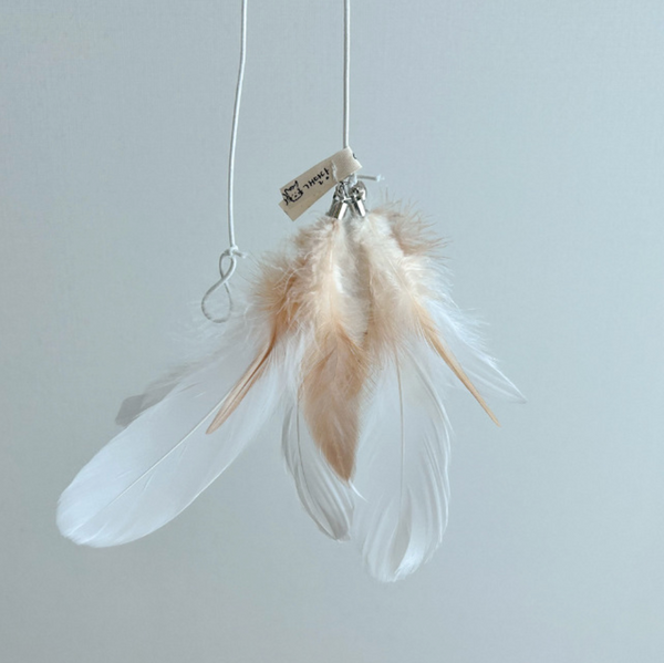 Cat Rod Refill Toy - Catch or Not Feather Set