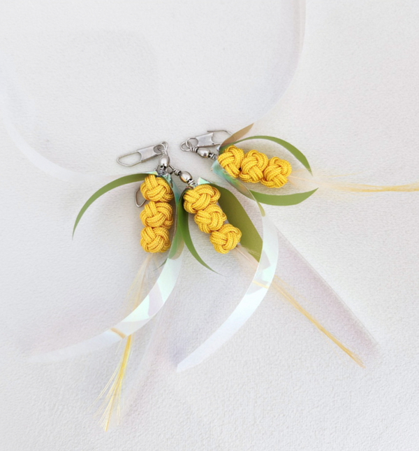 Super Sweet Corn Cat Teaser Wand Refill Toy