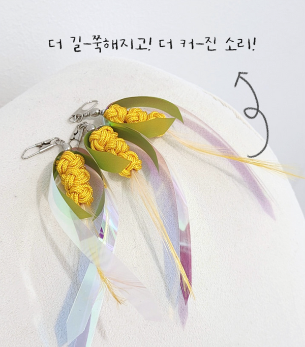 Super Sweet Corn Cat Teaser Wand Refill Toy