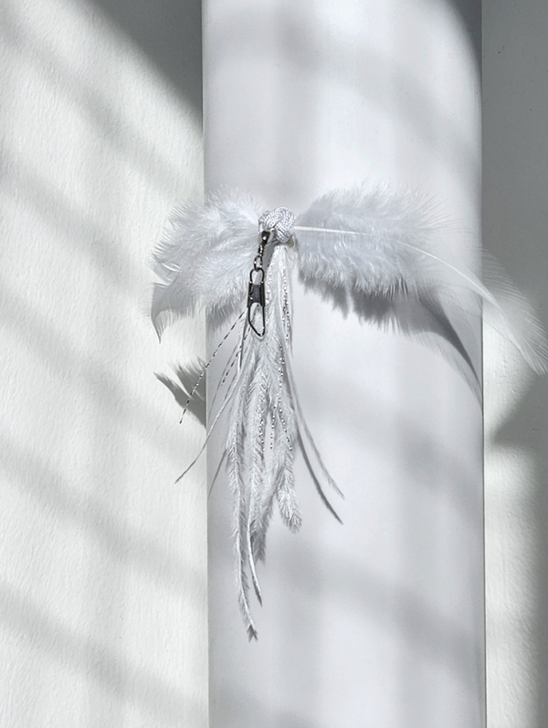 Snow Bird Cat Teaser Wand Refill Toy