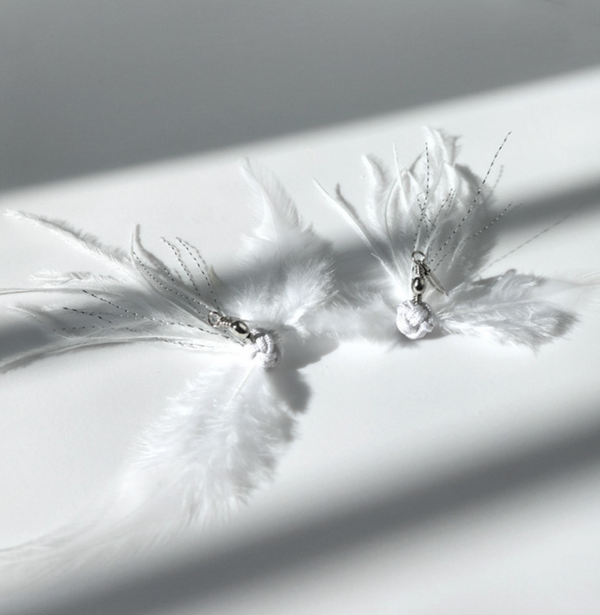 Snow Bird Cat Teaser Wand Refill Toy