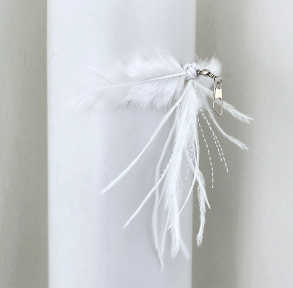 Snow Bird Cat Teaser Wand Refill Toy