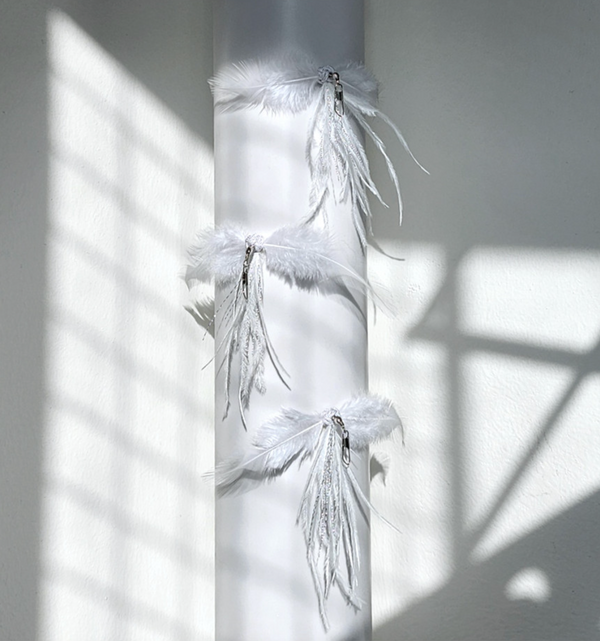 Snow Bird Cat Teaser Wand Refill Toy