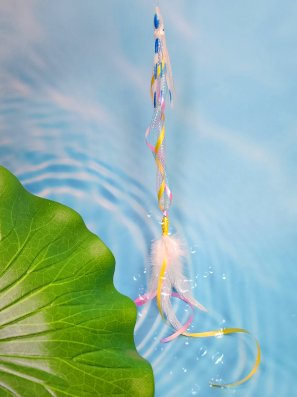 Glow-in-the-Dark King Squid Cat Teaser Refill Toy