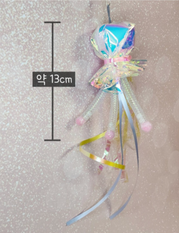 Iridescent Jellyfish Cat Teaser Refill Toy