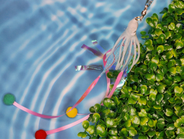 "Signal Light" Squid Cat Teaser Refill Toy