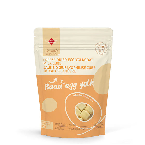 Freeze-Dried Egg Yolk Goat Milk Cube