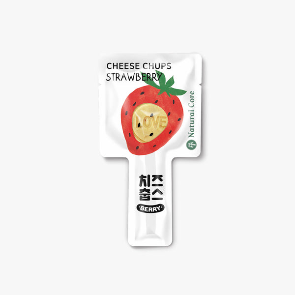Strawberry Cheese Chups