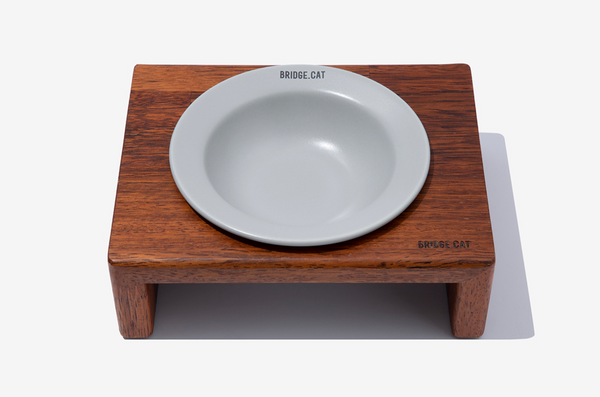 Cat Mini Dish - Gray (Matte)