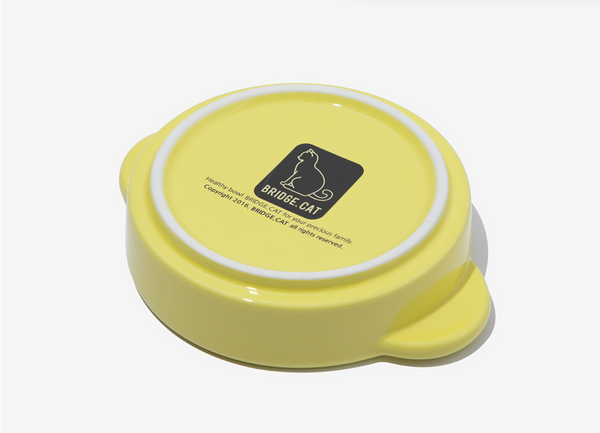 Cat Mini Pot - Lemon Cream (Glossy)
