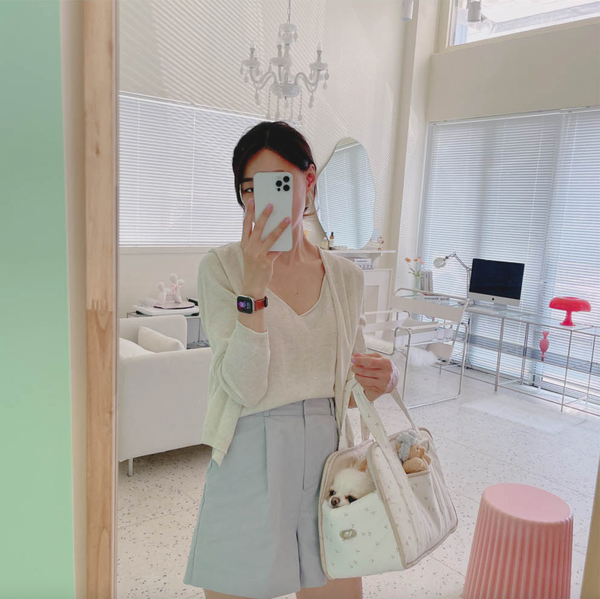 Ajibag Cube Cream & Beige