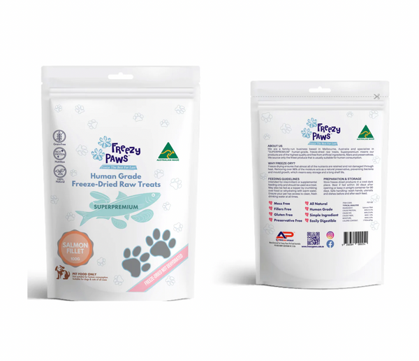 Freeze-Dried Salmon Fillet Raw Treats