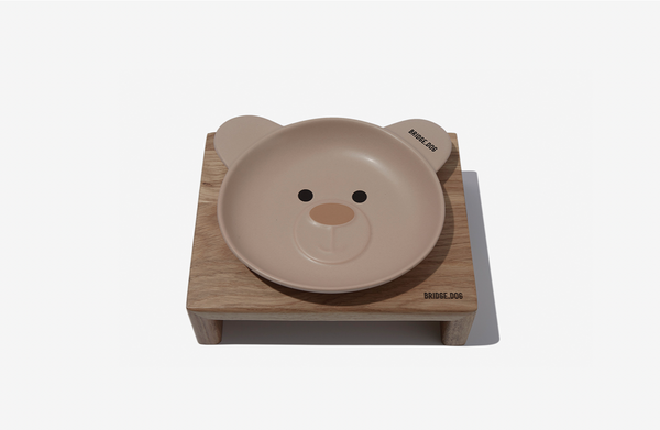 Bear Dish - Beige Face