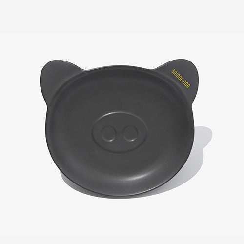 Piggy Dish - Charcoal Gray (Matte)