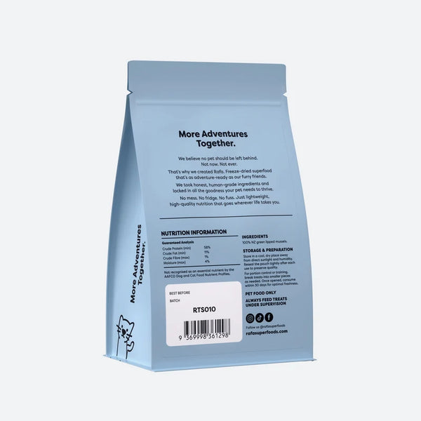 Raw Freeze-Dried Green Lipped Mussels