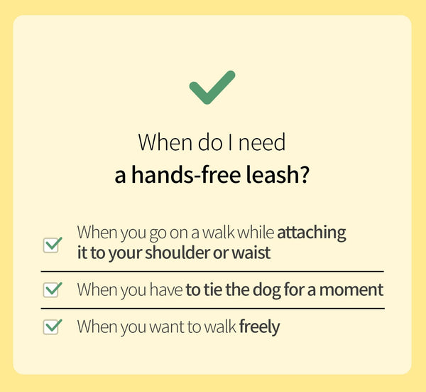 Macaron Hands Free Dog Leash