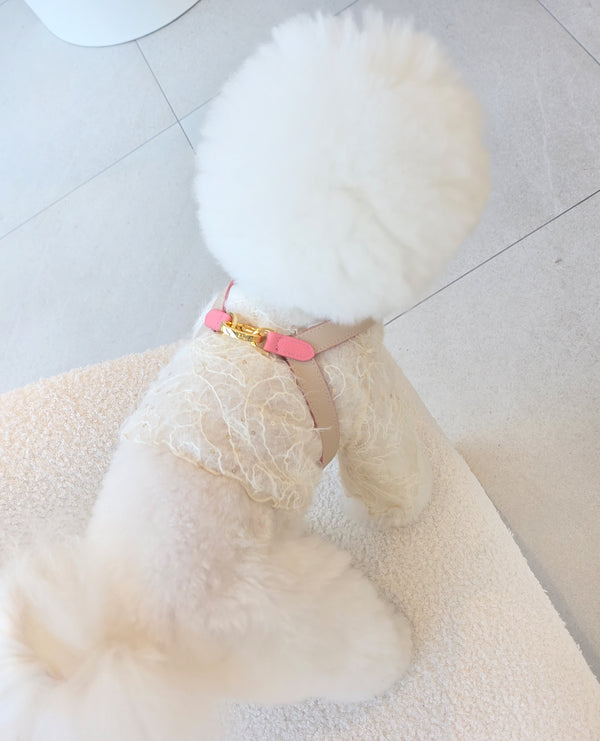 [PRE ORDER] PINK/CREAM BEIGE HARNESS