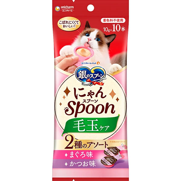 Cat Gourmet Spoon Tuna & Bonito (Hairball Care)